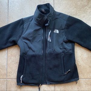 2 Black North Face fleece jackets